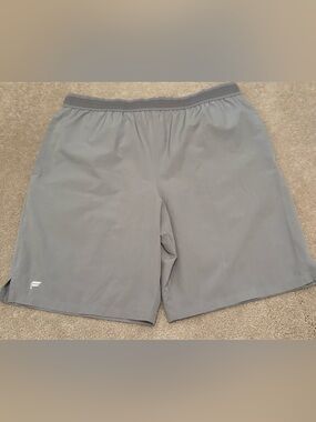 Men's Grey Athletic Shorts - Lightweight Performance